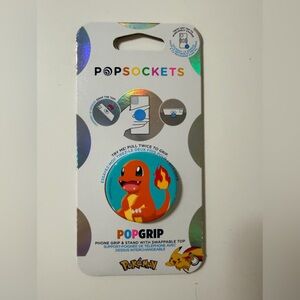 Pokémon Charmander PopSocket PopGrip Phone Stand Swappable Top Nintendo